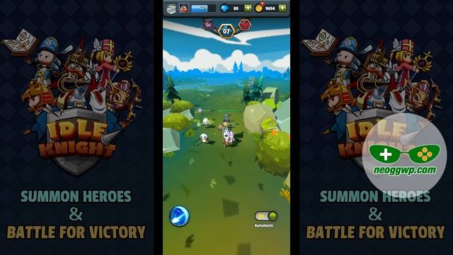 Idle Knight (Android APK) - Idle RPG Gameplay Chapter 1