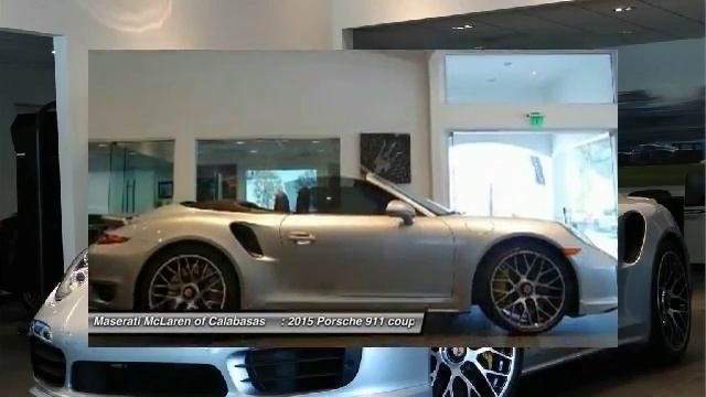 2015 Porsche 911 MASERATI MCLAREN CALABASAS UDF178304 смотреть онлайн