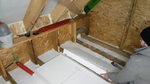 Утепление каркасного дома пенопластом. Вот как я это делаю