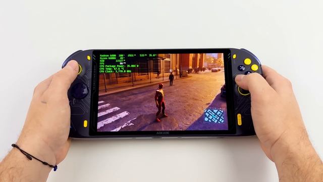 A Powerful 8" Handheld Gaming PC With An RDNA2 APU! AOKZOE A1 Hands-On Review смотреть онлайн