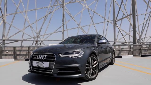 2017 Audi S6 (450hp,V8TT) in Daytona gray pearl effect rocking the exclusive Doha смотреть онлайн