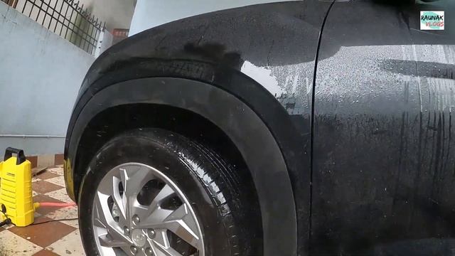 How I washed My car with Karcher Car Washer | Washing Hyundai Creta Black смотреть онлайн