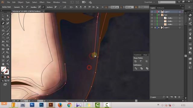 SIMPLE VECTOR - Tutorial Vector Using Adobe Illustrator CC.2016 смотреть онлайн