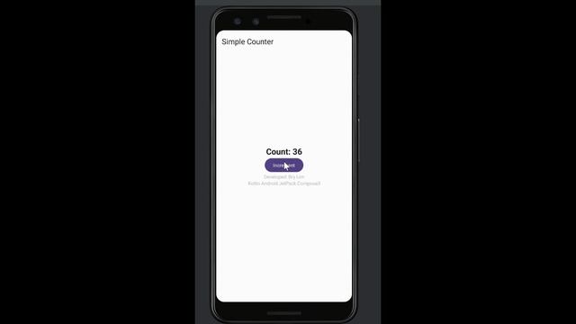 Android Kotlin Simple Counter JetPack Compose 3 смотреть онлайн