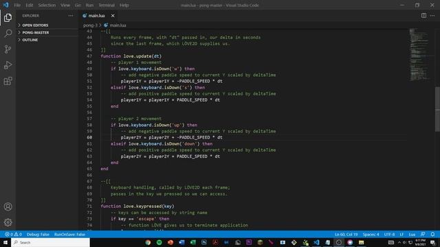 How To Create a Game of Pong With Programming (Lua & Love2d) смотреть онлайн