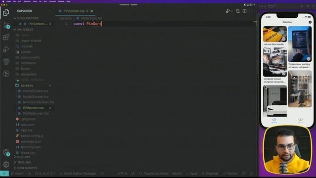 Let's build a Pinterest clone with React Native ? смотреть онлайн