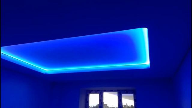 подсветка натяжного потолка смотреть онлайн