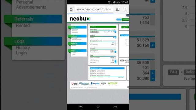 NeoBux tricks , tips and secrets for making money смотреть онлайн