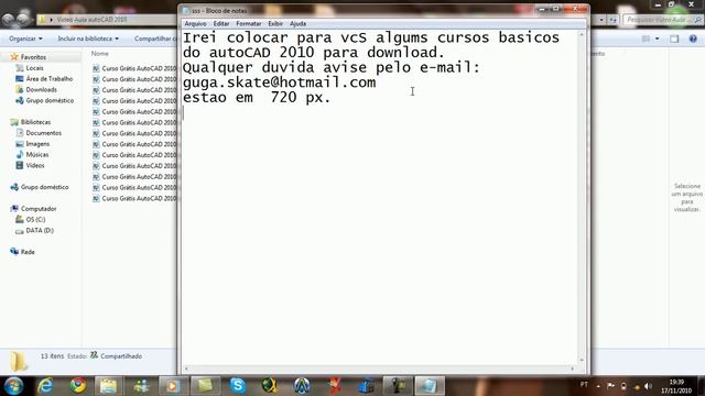 Curso Gratuito autoCAD 2010 Download смотреть онлайн