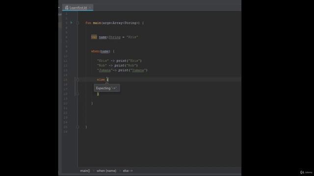 9 when steatment in kotlin смотреть онлайн