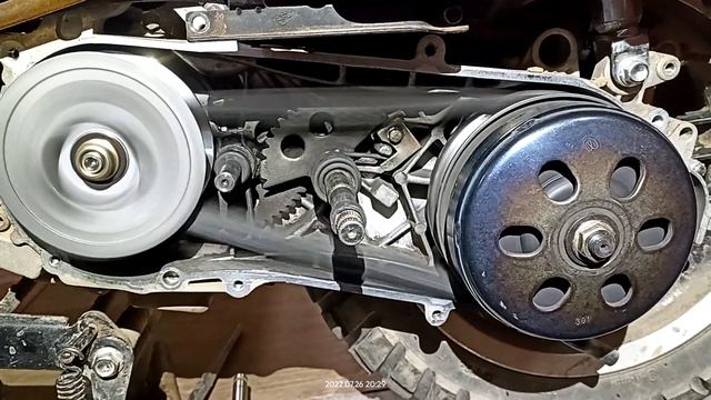 Stels Tactic 150 (158qmj) натяжение ремня вариатора смотреть онлайн