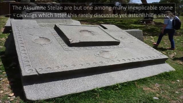 Obelisk of Axum wonders in Ethiopia - (Aksum is a historical town in Aksumite Empire in Tigray.) смотреть онлайн