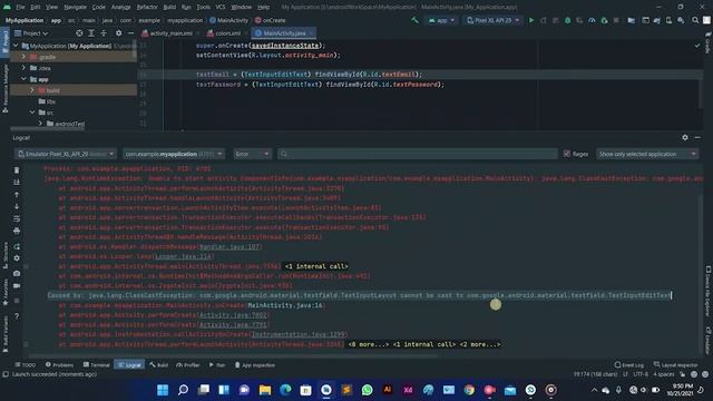 How to solve Android TextInputLayout Error in Java смотреть онлайн