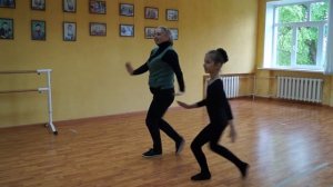 Онлайн видео урок по хореографии Еврейский танец 7-40 "Семь сорок"