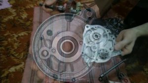 Honda Dio af18. Replacement of gearbox bearings. Замена подшипников и сальников.