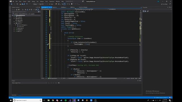 C# Windows Forms Platformer Game - Part 1
