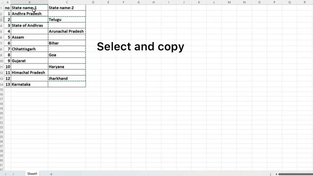 Excel - Copy and Paste only blank cells text selection смотреть онлайн