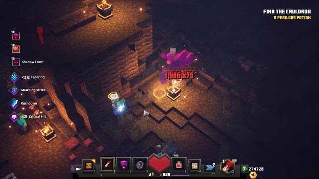 Minecraft Dungeons Baby Goat Build Apoc+25 Soggy Swamp смотреть онлайн