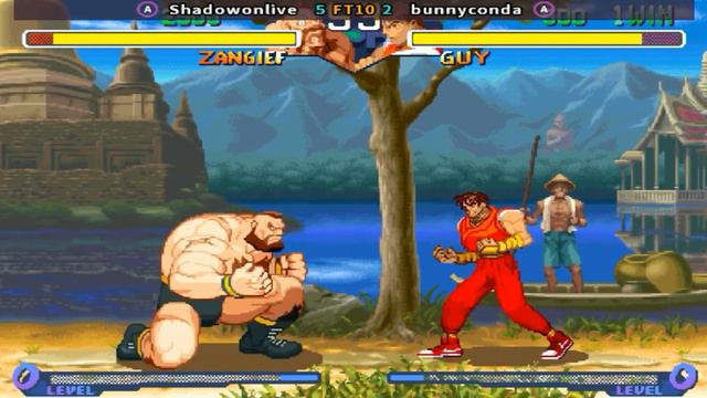 Street Fighter Alpha 2 - Shadowonlive vs bunnyconda FT10 смотреть онлайн
