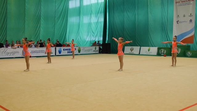 Художественная гимнастика/ОГФСО Юность России/команда г.Иваново "Ладушки" смотреть онлайн