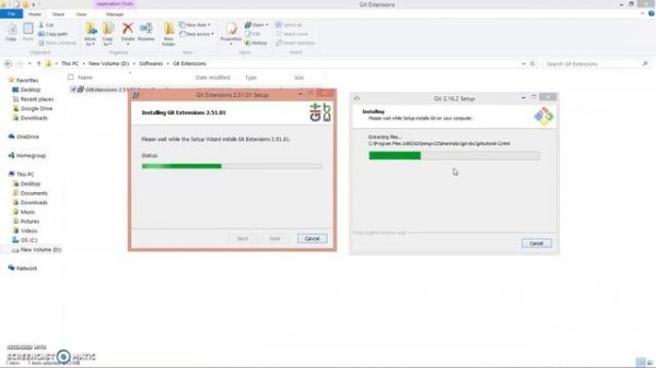 Git Extensions 1  - Installing Git Extensions Tool