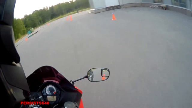 Тренировочное занятие по Мотоджимхане Великий Новгород/ Motogymkhana /motorcycle Gymkhana