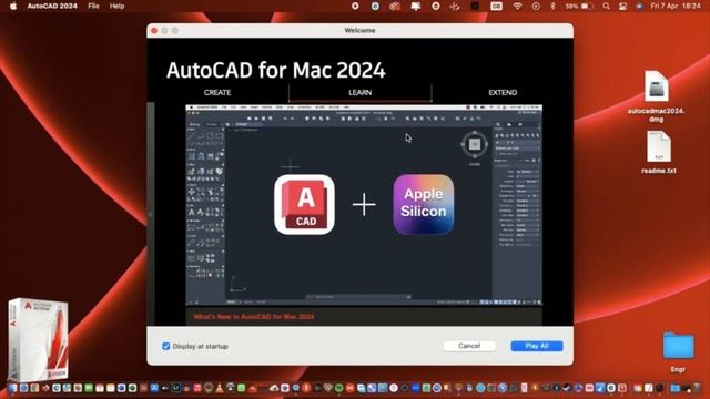 Autodesk AutoCAD 2024 On MacOS