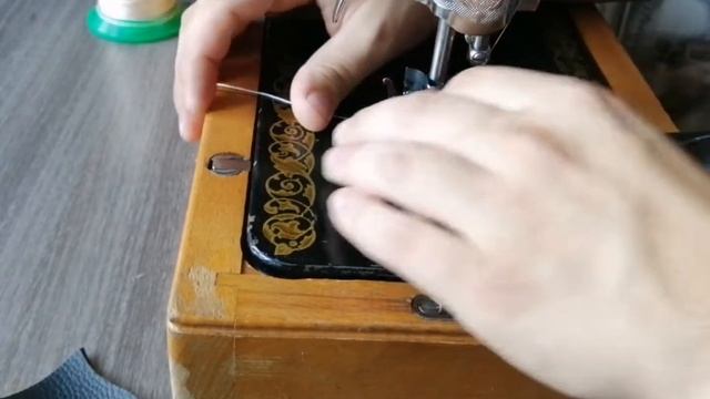 Швейная машина Подольск, Подольск шьёт кожу, электропривод для швейной машины смотреть онлайн