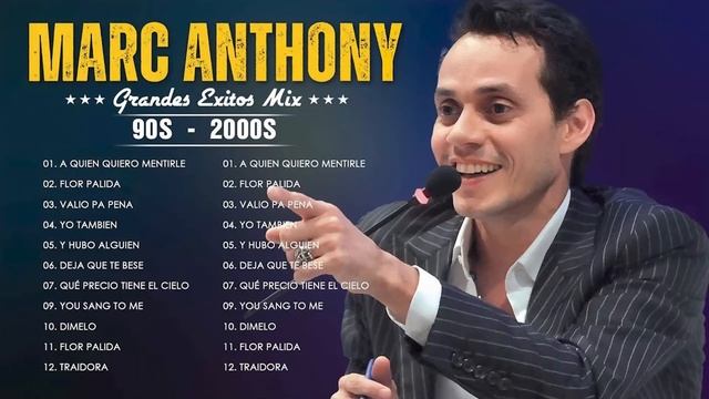 Marc Anthony Mix Exitos 2023 / Marc Anthony Grandes Exitos Canciones / Marc Anthony Album Completo смотреть онлайн