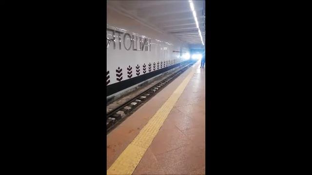 Прибытие поезда, на станцию Святошин. Киев. 19.01.2019 г. смотреть онлайн