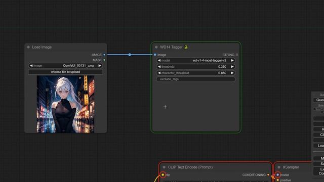 ComfyUI - WD14 Tagger: CLIP Interrogator