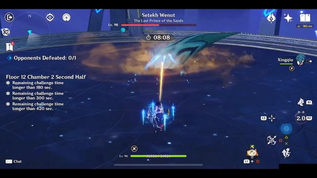 C1R1 Neuvillette & Rosaria - C1R1 Yelan & Xingqiu | Spiral Abyss 4.4 | Genshin Impact смотреть онлайн