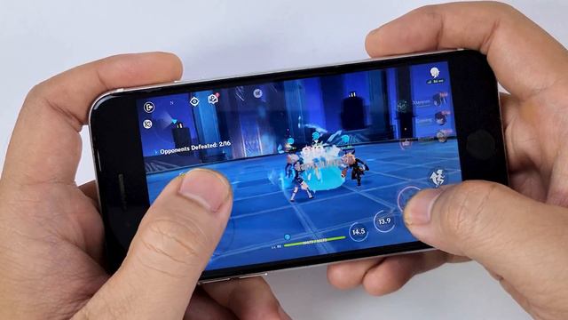 iPhone SE 2020 Genshin Impact Battery Drain test | Apple A13 Bionic смотреть онлайн
