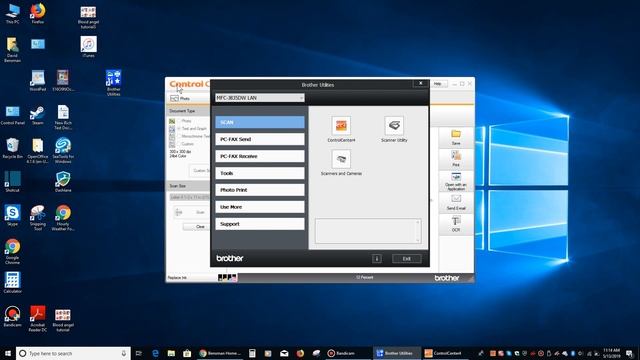 How To Scan From A Brother All In One Printer In Windows 10 смотреть онлайн