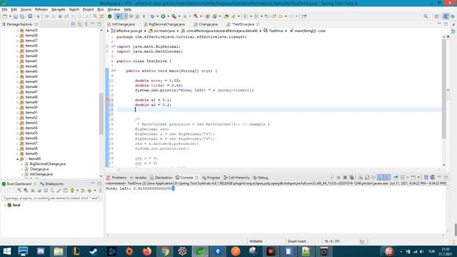 Java use BigDecimal For Monetary Calculations (Parasal işlemlerde double ve float kullanma) смотреть онлайн