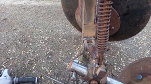 делаем дисковый плуг часть 4 готов к испытаниям