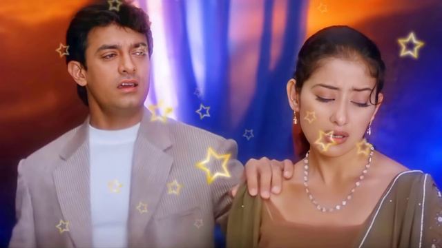 Chaha Hai Tujhko | ( Sad Song 💔 ) | Aamir Khan,  Manisha Koirala | Anuradha Paudwal,  Udit Narayan