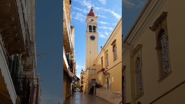 Храм Святого Спиридона. Корфу. смотреть онлайн