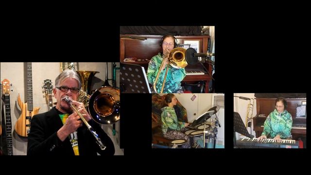 Sound of Silence MIke Hicks and Sunrise Transparence doing a trombone duet! смотреть онлайн