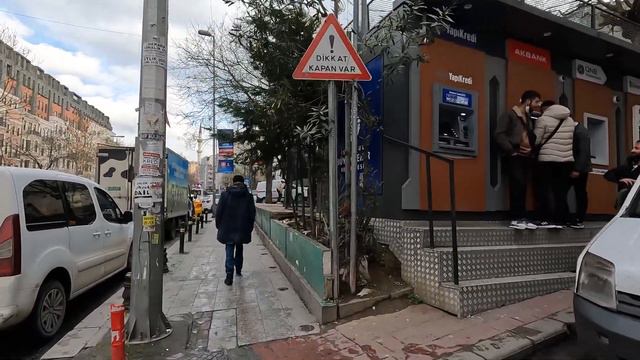 Tarlabaşı 7 FEB 2022 Istanbul Walking Tour|4k UHD 60fps смотреть онлайн