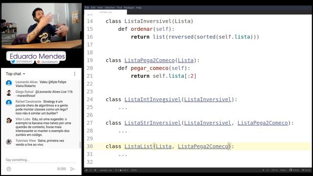 Live de Python #120 - Strategy - Padrões de projeto #05 смотреть онлайн