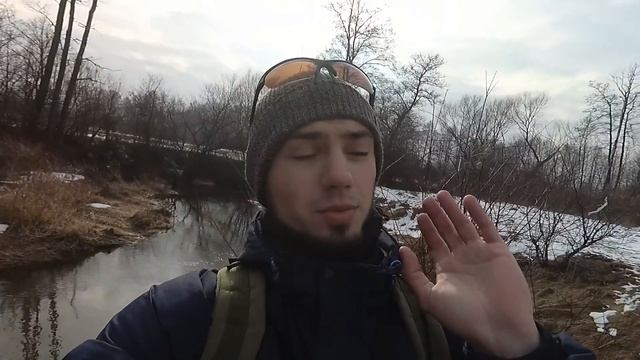 Ловля форели на микроречке в деревне. Ручьевая форель в небольшом ручье смотреть онлайн