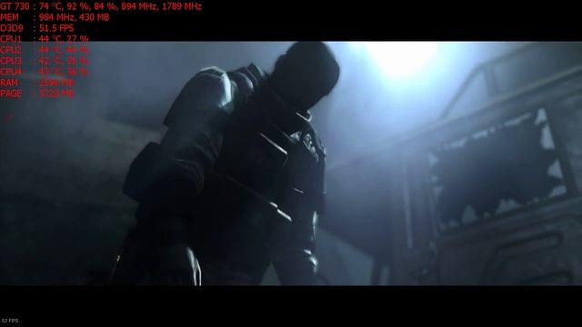 Resident Evill 6 GT730 GAMEPLAY смотреть онлайн