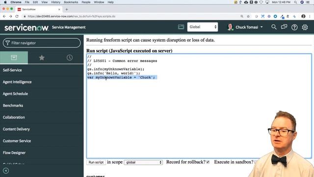 Learn JavaScript on the Now Platform: Lesson 5 - Common Error Messages смотреть онлайн