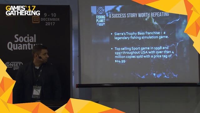 Games Gathering 2017 — Дмитрий Лукаш — Почему мы создали лучший симулятор рыбалки смотреть онлайн