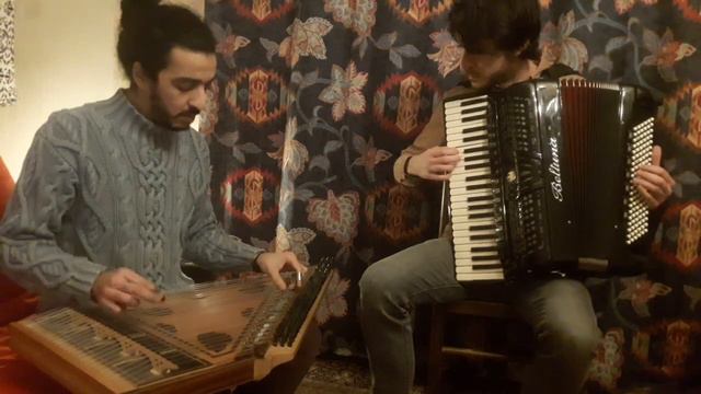 Armenian folk song - Qaravan (qanun & accordion) смотреть онлайн