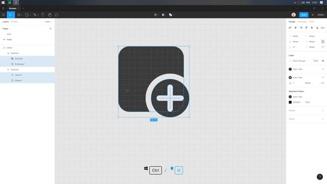 Figma | How smart to use Boolean смотреть онлайн