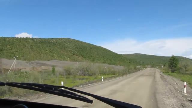 Колымская трасса, недалеко от Полевой смотреть онлайн