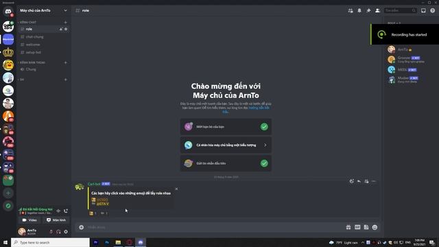 CÁCH SETUP REACTION ROLE CHO DISCORD BẰNG CARL-BOT смотреть онлайн