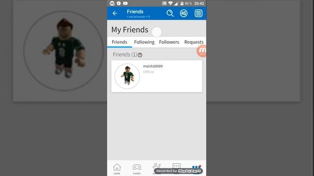 Вот как добавлять в друзья на телефоне в ROBLOX смотреть онлайн